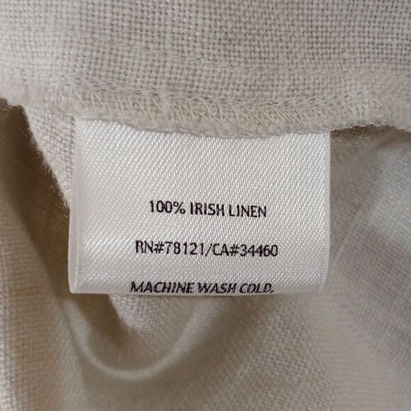 NEW! Eileen Fisher Round Neck Button Front Irish Linen Jacket - PM - $158 - Picture 8 of 8